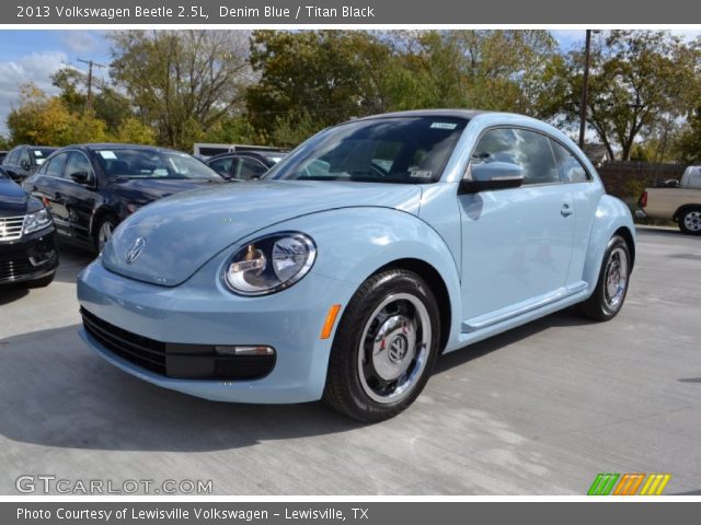 2013 Volkswagen Beetle 2.5L in Denim Blue