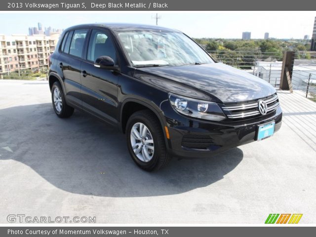 2013 Volkswagen Tiguan S in Deep Black Metallic