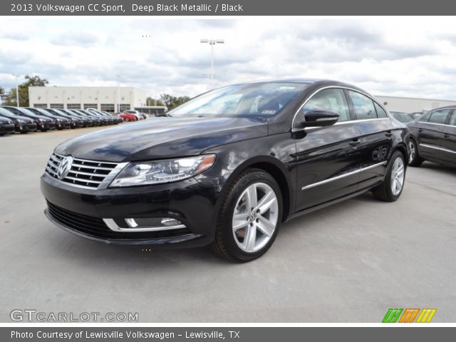 2013 Volkswagen CC Sport in Deep Black Metallic