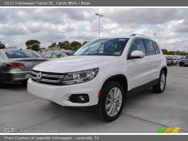 2013 Volkswagen Tiguan SE in Candy White