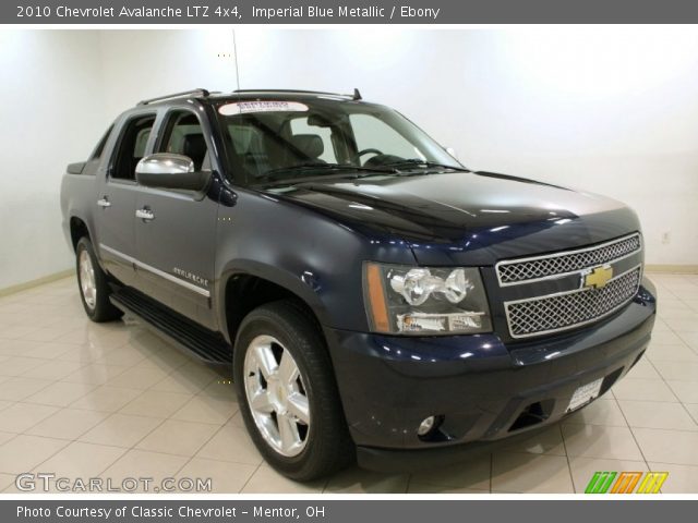 2010 Chevrolet Avalanche LTZ 4x4 in Imperial Blue Metallic