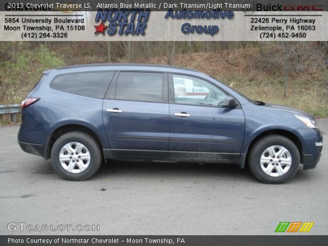 2013 Chevrolet Traverse LS in Atlantis Blue Metallic