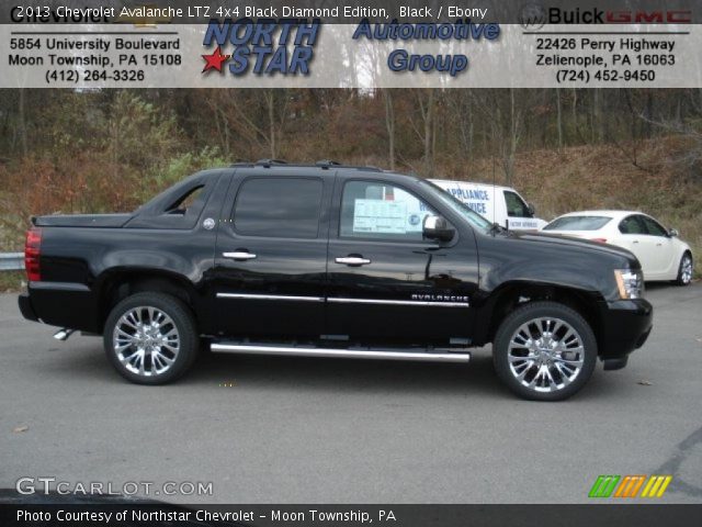 2013 Chevrolet Avalanche LTZ 4x4 Black Diamond Edition in Black