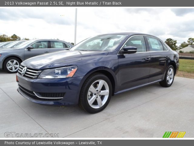 2013 Volkswagen Passat 2.5L SE in Night Blue Metallic
