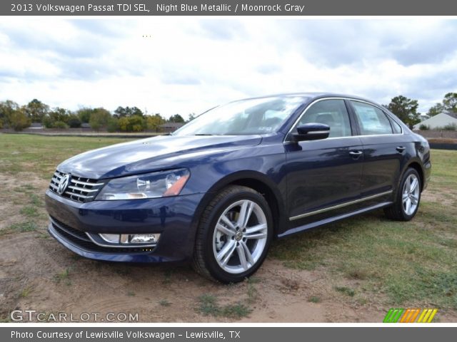 2013 Volkswagen Passat TDI SEL in Night Blue Metallic