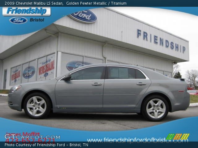 2009 Chevrolet Malibu LS Sedan in Golden Pewter Metallic