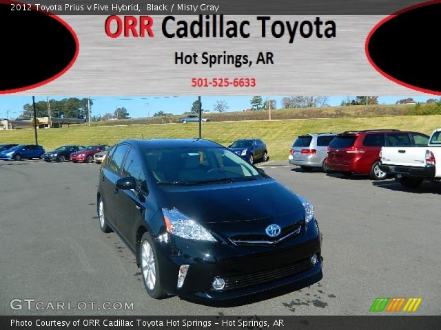 2012 Toyota Prius v Five Hybrid in Black