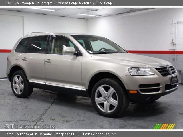 2004 Volkswagen Touareg V8 in Wheat Beige Metallic