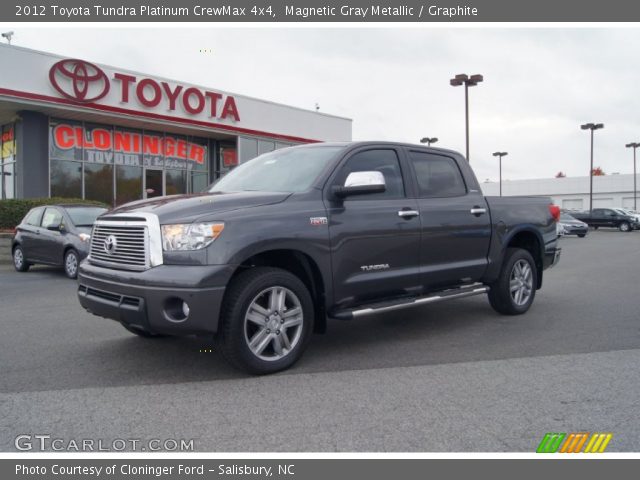 2012 Toyota Tundra Platinum CrewMax 4x4 in Magnetic Gray Metallic