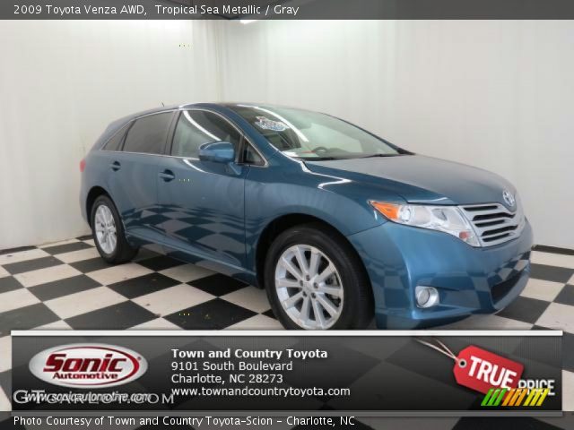 2009 Toyota Venza AWD in Tropical Sea Metallic