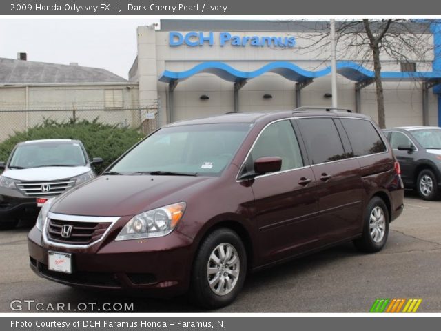 2009 Honda Odyssey EX-L in Dark Cherry Pearl