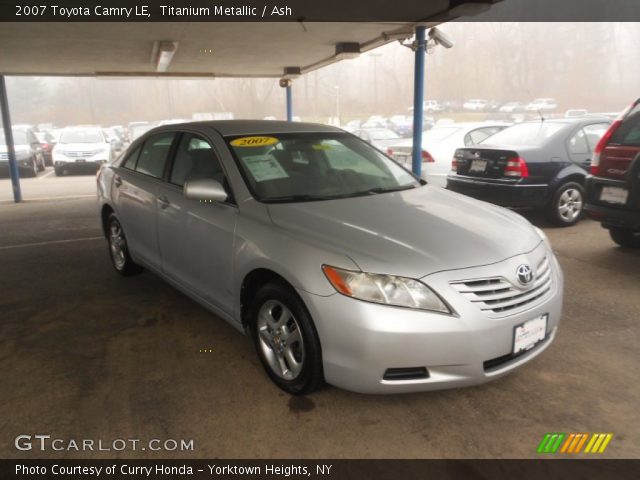 2007 Toyota Camry LE in Titanium Metallic