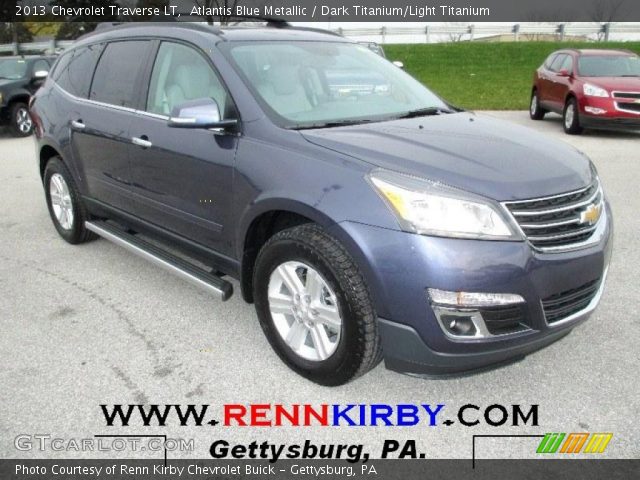 2013 Chevrolet Traverse LT in Atlantis Blue Metallic