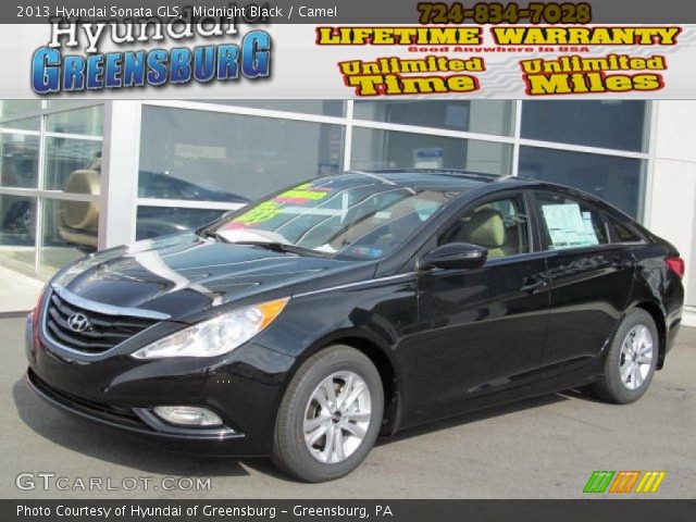 2013 Hyundai Sonata GLS in Midnight Black