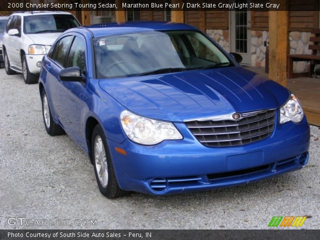 2008 Chrysler Sebring Touring Sedan in Marathon Blue Pearl