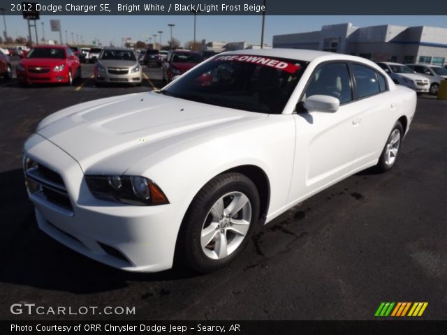 2012 Dodge Charger SE in Bright White