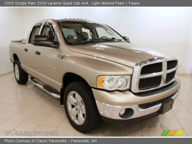2005 Dodge Ram 1500 Laramie Quad Cab 4x4 in Light Almond Pearl