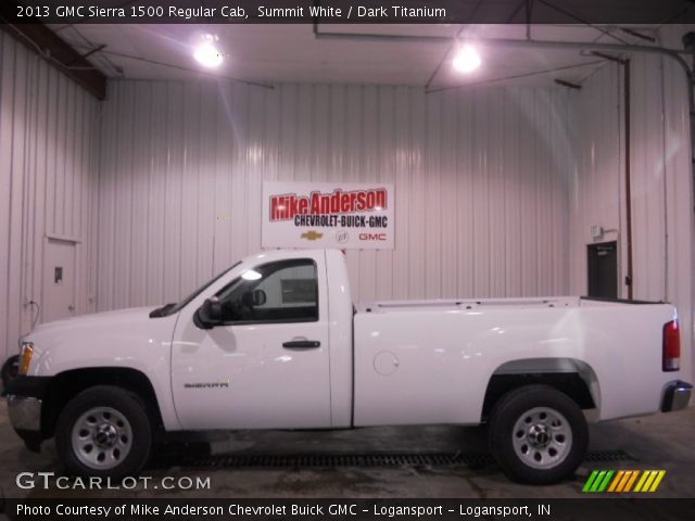 2013 GMC Sierra 1500 Regular Cab in Summit White