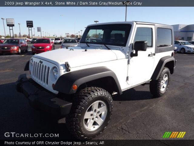2009 Jeep Wrangler X 4x4 in Stone White