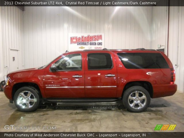 2013 Chevrolet Suburban LTZ 4x4 in Crystal Red Tintcoat