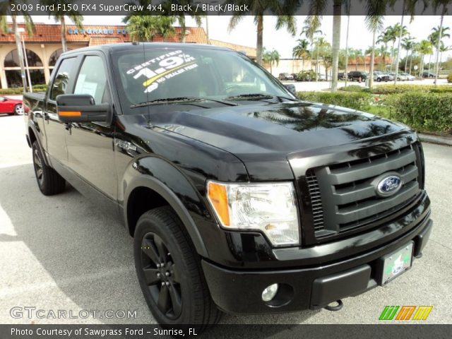 2009 Ford F150 FX4 SuperCrew 4x4 in Black