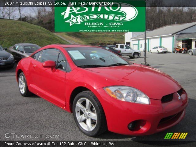 2007 Mitsubishi Eclipse GS Coupe in Pure Red