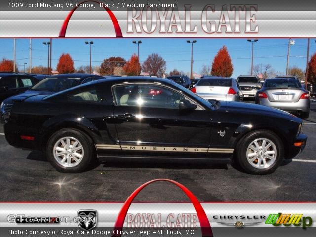 2009 Ford Mustang V6 Coupe in Black