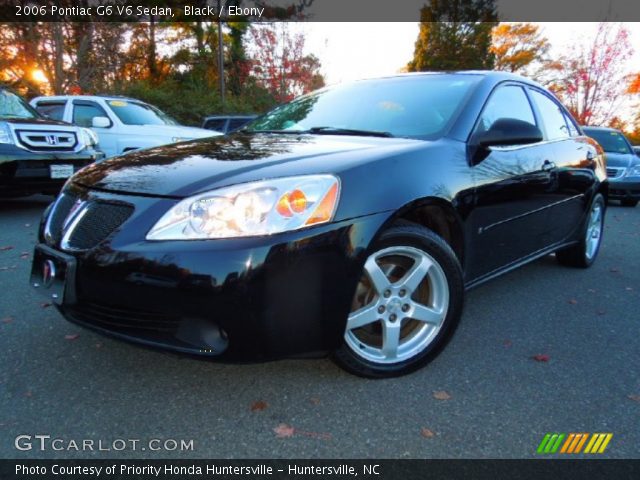 2006 Pontiac G6 V6 Sedan in Black