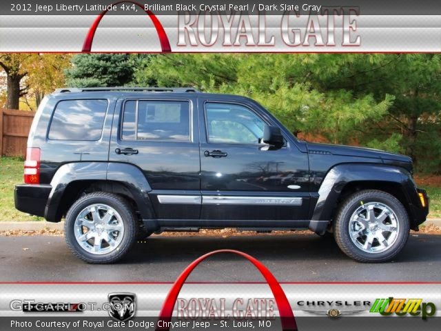 2012 Jeep Liberty Latitude 4x4 in Brilliant Black Crystal Pearl