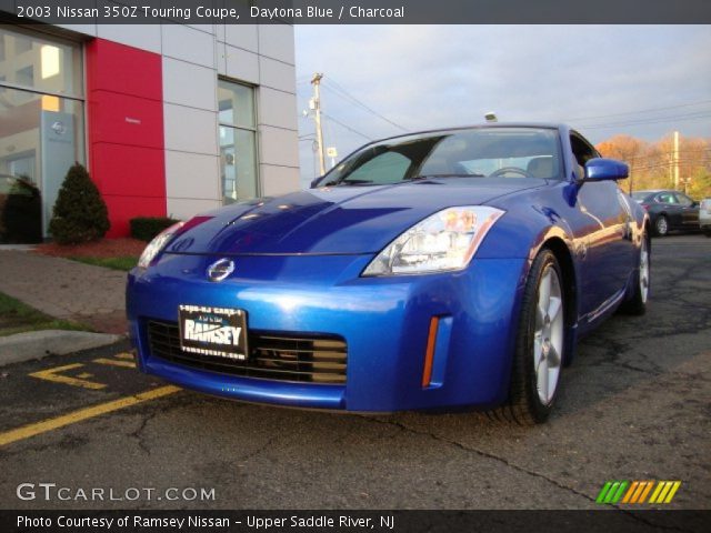 2003 Nissan 350Z Touring Coupe in Daytona Blue
