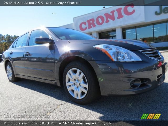 2012 Nissan Altima 2.5 S in Ocean Gray
