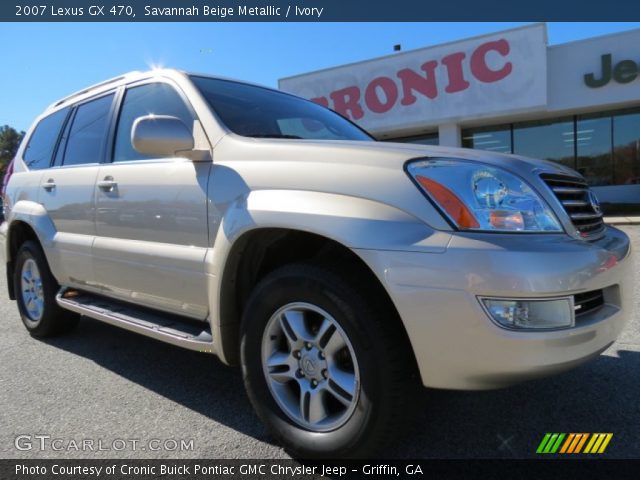 2007 Lexus GX 470 in Savannah Beige Metallic