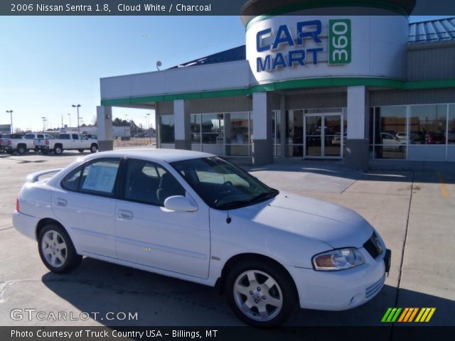 2006 Nissan Sentra 1.8 in Cloud White