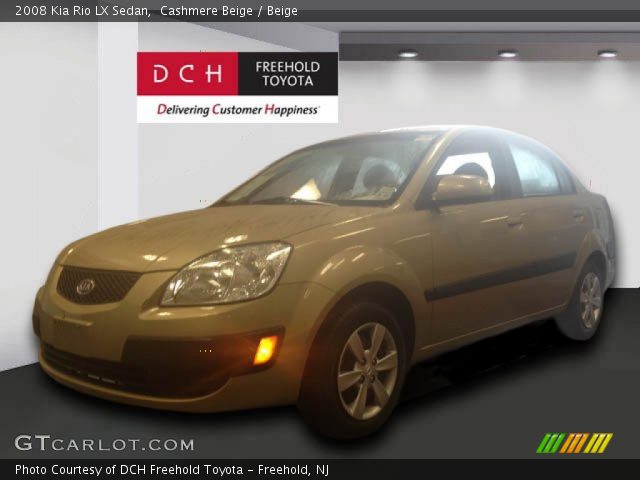 2008 Kia Rio LX Sedan in Cashmere Beige