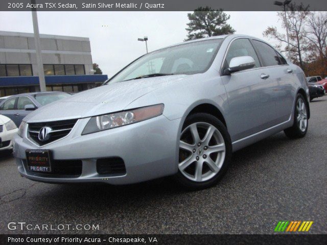 2005 Acura TSX Sedan in Satin Silver Metallic