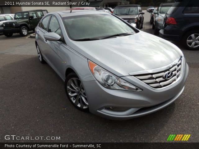 2011 Hyundai Sonata SE in Radiant Silver