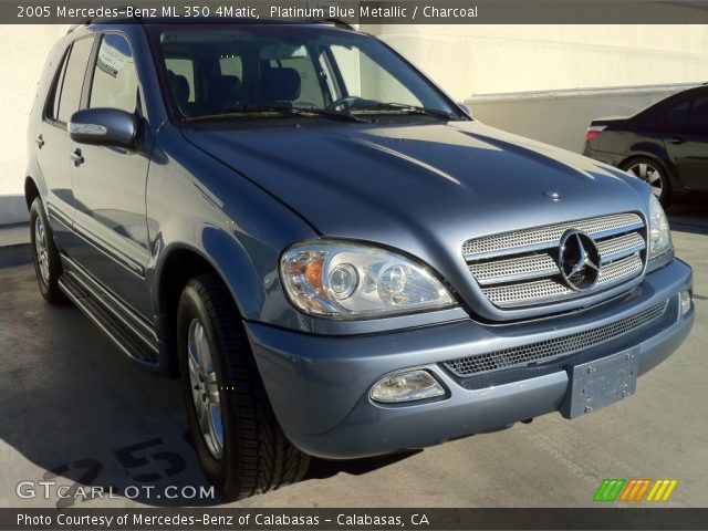 2005 Mercedes-Benz ML 350 4Matic in Platinum Blue Metallic