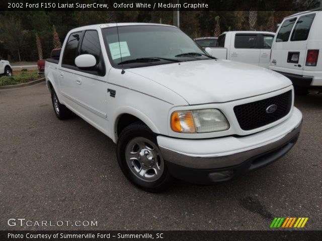 2002 Ford F150 Lariat SuperCrew in Oxford White