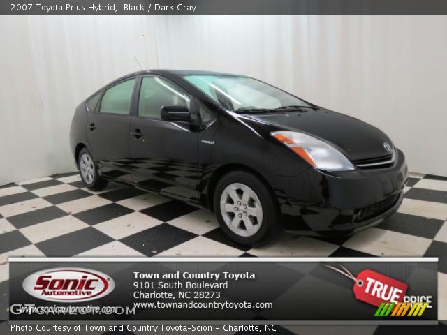 2007 Toyota Prius Hybrid in Black