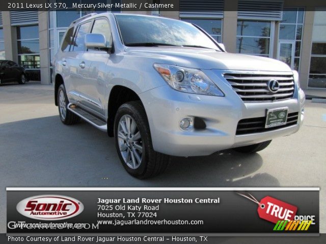 2011 Lexus LX 570 in Mercury Silver Metallic