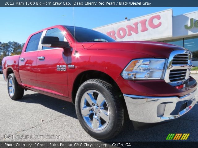 2013 Ram 1500 Big Horn Crew Cab in Deep Cherry Red Pearl