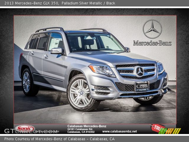 2013 Mercedes-Benz GLK 350 in Palladium Silver Metallic