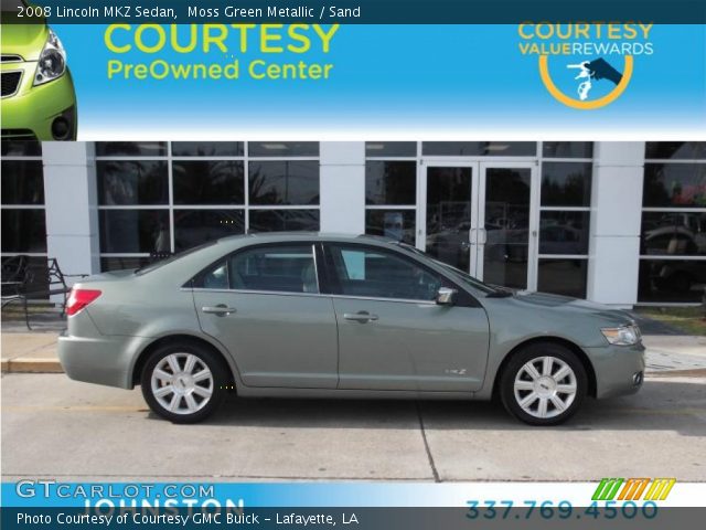 2008 Lincoln MKZ Sedan in Moss Green Metallic