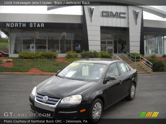 2008 Volkswagen Jetta S Sedan in Black