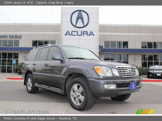 2006 Lexus LX 470 in Galactic Gray Mica