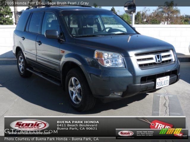 2006 Honda Pilot EX-L in Sage Brush Pearl