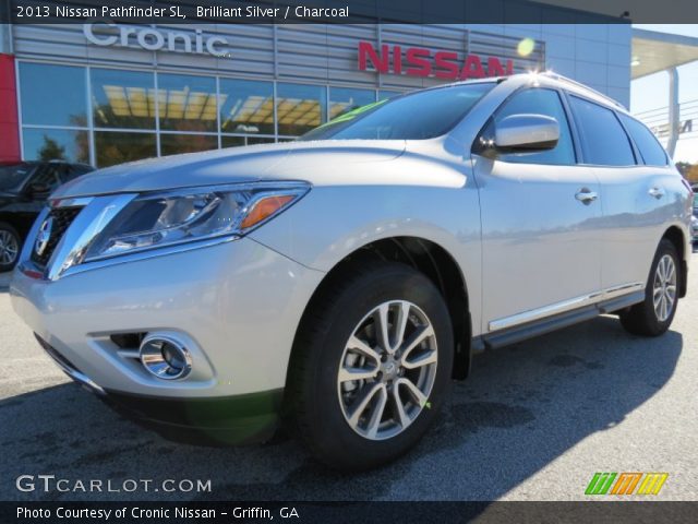 2013 Nissan Pathfinder SL in Brilliant Silver