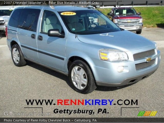 2007 Chevrolet Uplander LS in Polar Blue Metallic