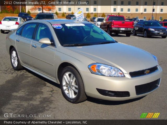 2012 Chevrolet Impala LTZ in Gold Mist Metallic