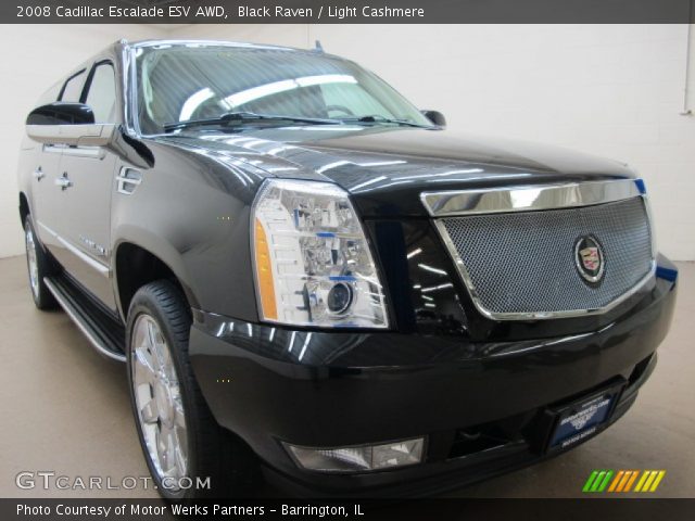 2008 Cadillac Escalade ESV AWD in Black Raven